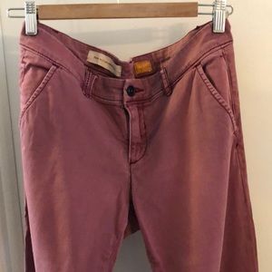 Anthropologie purple Hyphen Chinos